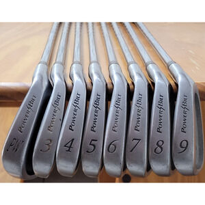 Powerbilt Dynasty Right Handed Golf Irons Set 3 - PW Steel + putter T.F.I